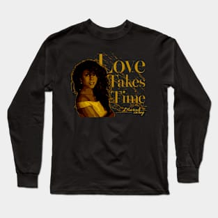 Mariah Carey \ Love take time \\90s Long Sleeve T-Shirt